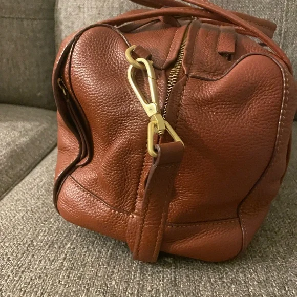 Vera Bradley "Mallory" leather satchel bag. - Picture 5 of 9